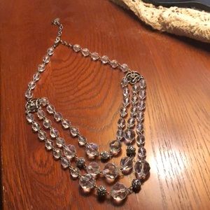 Costume jewelry choker necklace